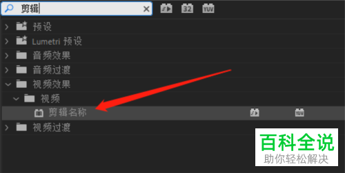 如何在PR软件中设置自动在视频上显示项目名称或序列名称