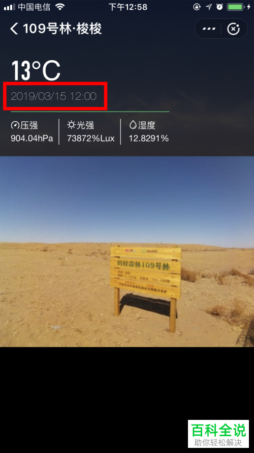 如何在蚂蚁森林中查看电子眼拍摄的实景相册?