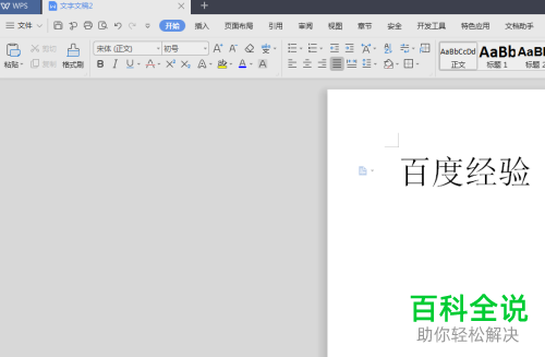 如何在2019版WPS中为文字添加着重号？