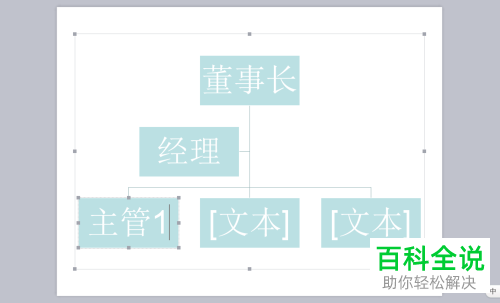 如何在PPT中创建组织架构图？