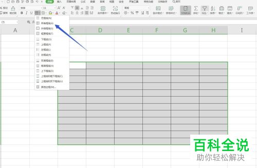 如何在WPS表格中选中多个单元格