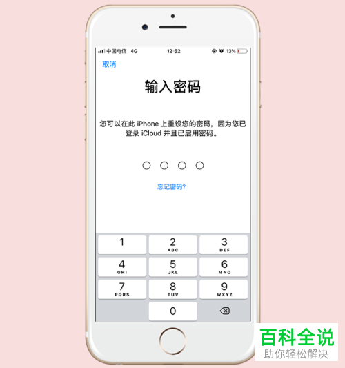 如何在App Store更改Apple ID密码