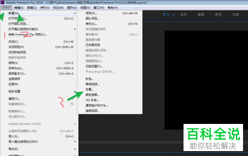 如何在Pr导出字幕文件