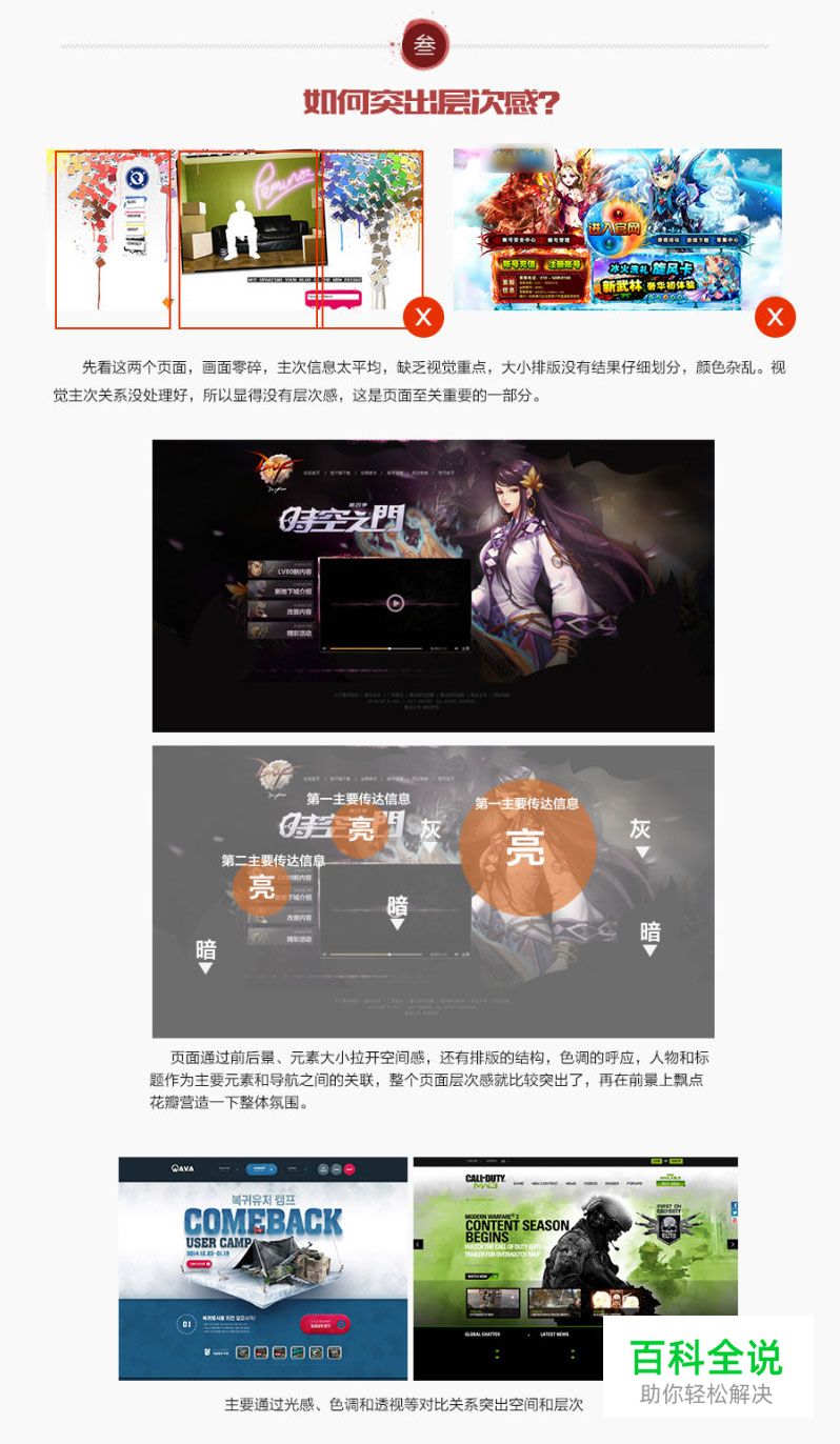 巧妙做设计之突出层次感