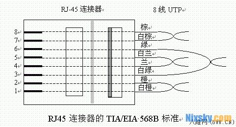墙上网线面板怎么接?