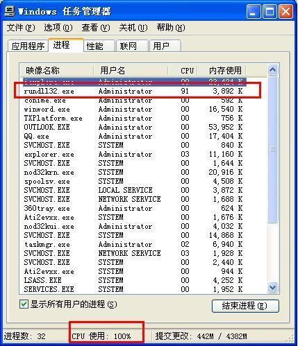 Rundll32.exe是什么?Rundll32.exe出现错误怎么办?如何解决?