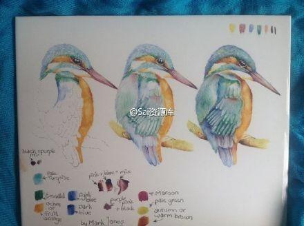 SAI 9个水彩手绘上色及一些绘画技巧的方法