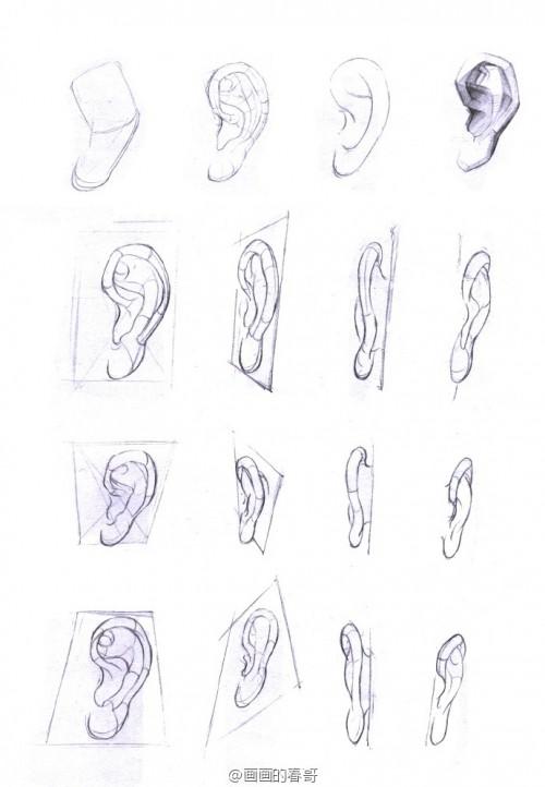 SAI动漫人物五官和脸的画法