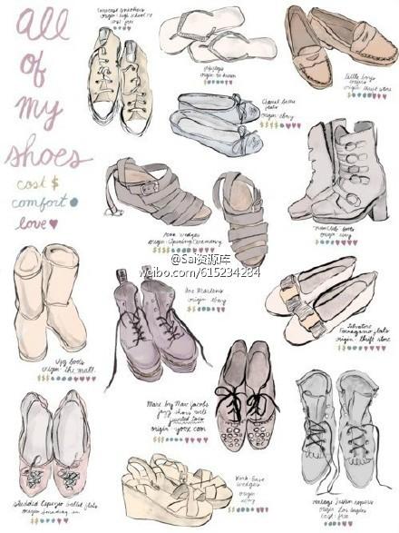 SAI教你画不同款式的鞋子