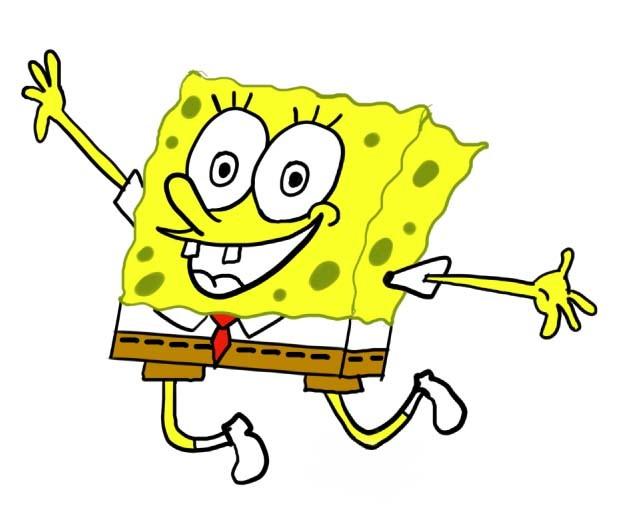 sai海绵宝宝怎么上色? sai上色技巧