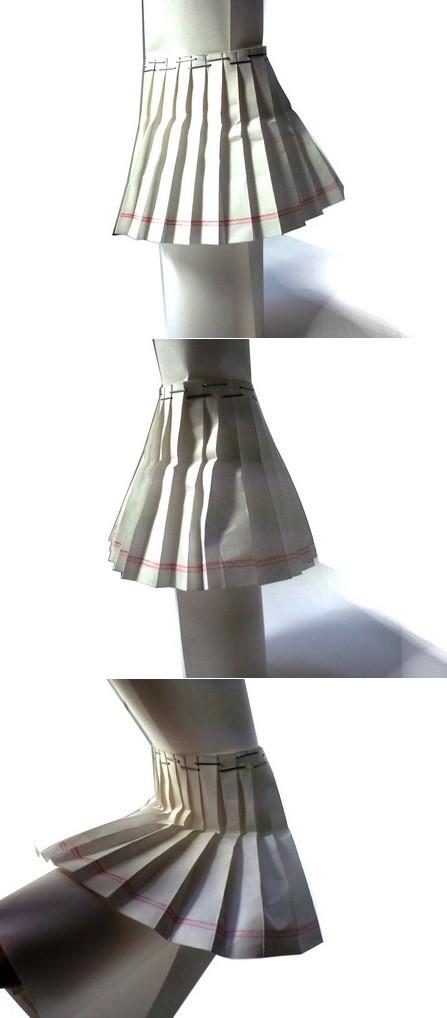 SAI绘师ゼロ画百动漫褶裙的折纸小技巧