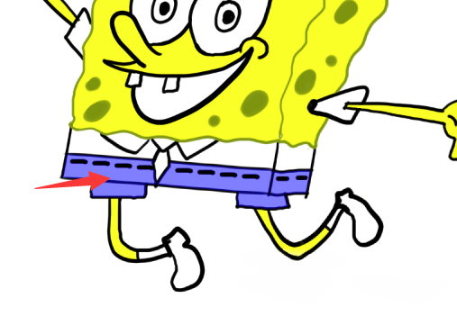 sai海绵宝宝怎么上色? sai上色技巧