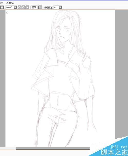 SAI如何厚涂绘画？SAI厚涂上色技巧