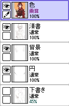 SAI绘画人物上色图文教程举例介绍