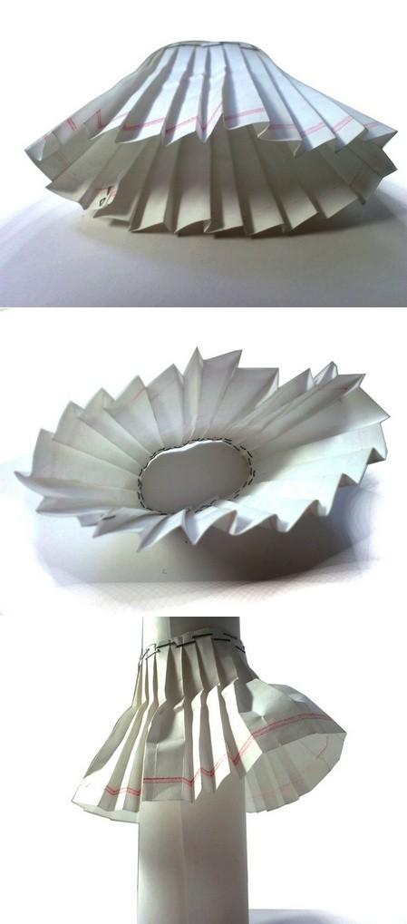 SAI绘师ゼロ画百动漫褶裙的折纸小技巧