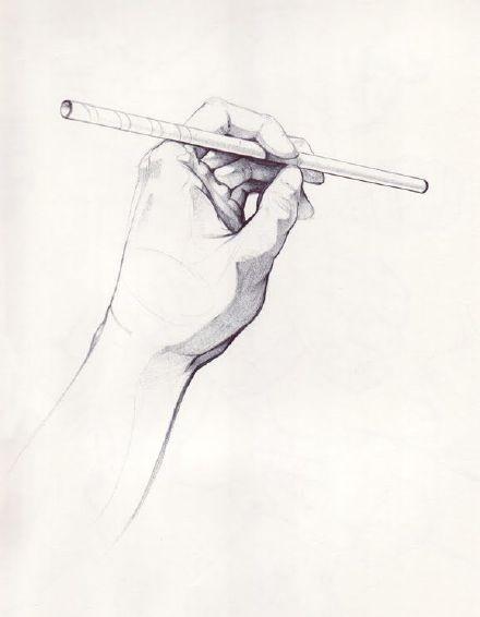 SAI人物器官手姿势的绘画参考及画法