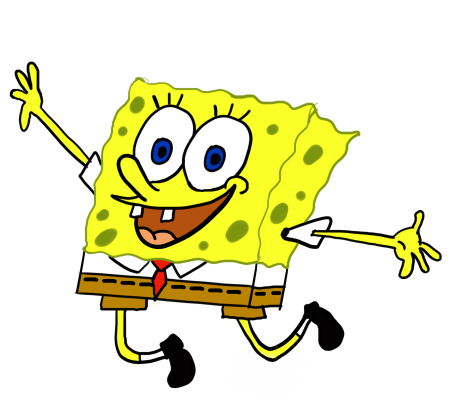 sai海绵宝宝怎么上色? sai上色技巧