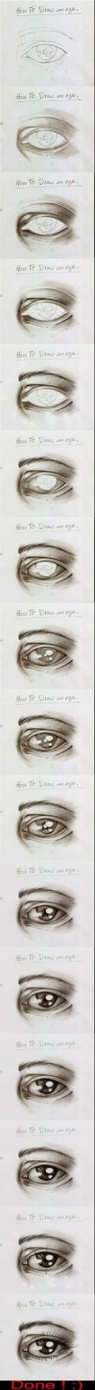 SAI眼睛的画法解析