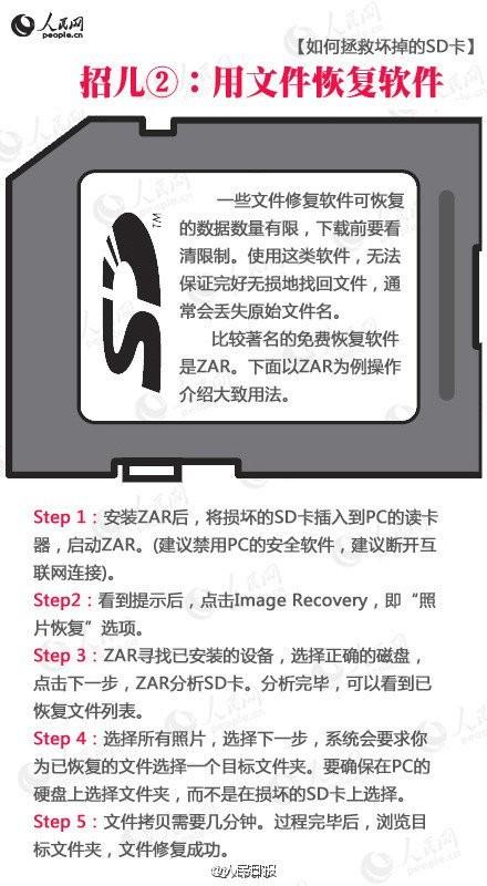 SD卡坏了怎么修复能不丢失文件?