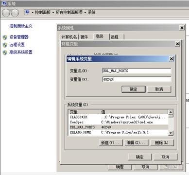 Server 2008下突破Rabbitmq的socket限制数