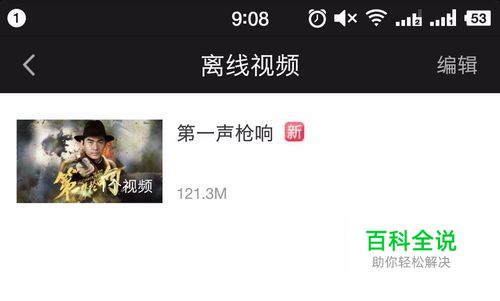 手机爱奇艺缓存、下载的视频在哪里