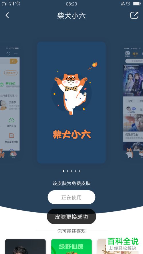 手机爱奇艺主题皮肤怎么更换