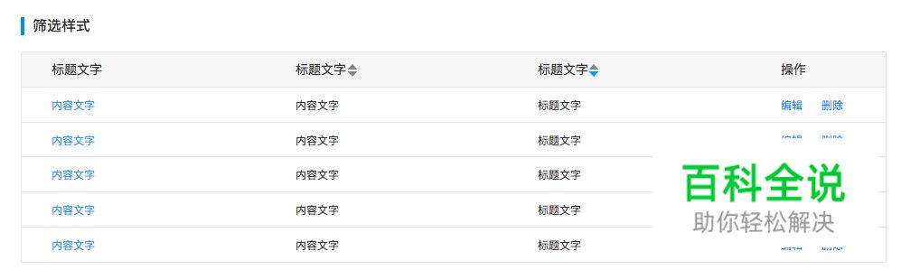 设计规范 | Web端设计组件篇－其他类