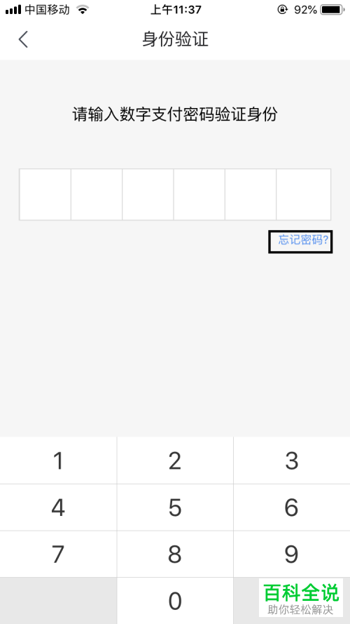 手机内如何找回忘记的京东支付密码