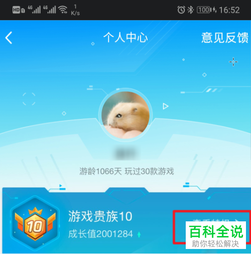 手机QQ软件的游戏贵族身份标识外显功能如何开启