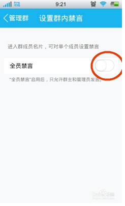 手机上怎么开启/关闭qq群禁言