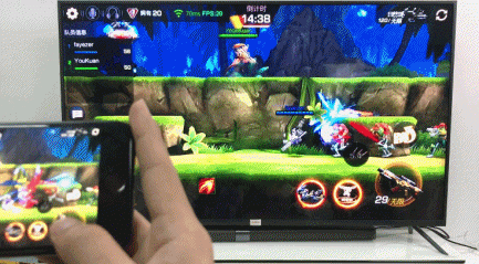 手机游戏怎么在电视上玩？在电视上玩手机游戏教程