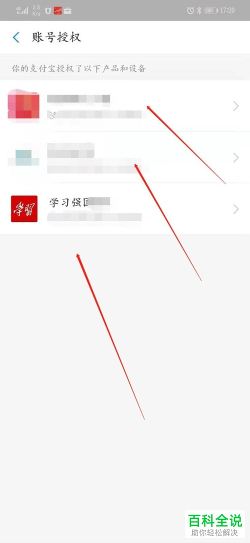 手机支付宝授权的应用如何查看？