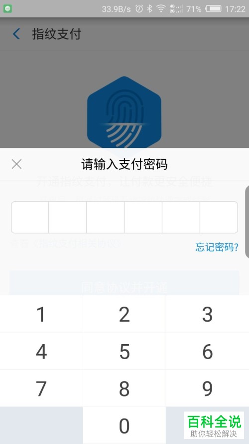 手机支付宝指纹支付怎么开启