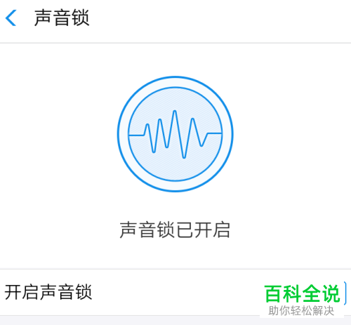 手机支付宝声音锁功能在哪？怎么开启