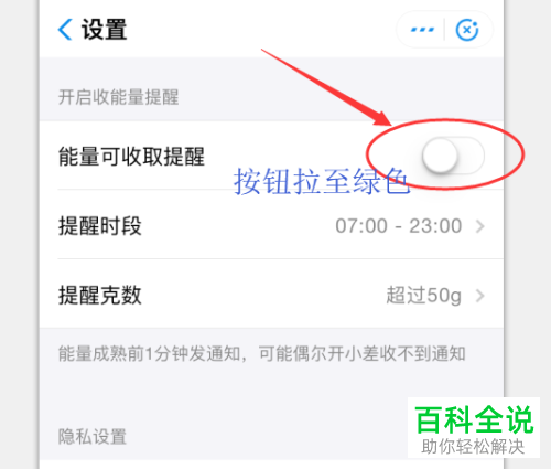 手机支付宝蚂蚁森林隐藏能量球数值功能怎么开启