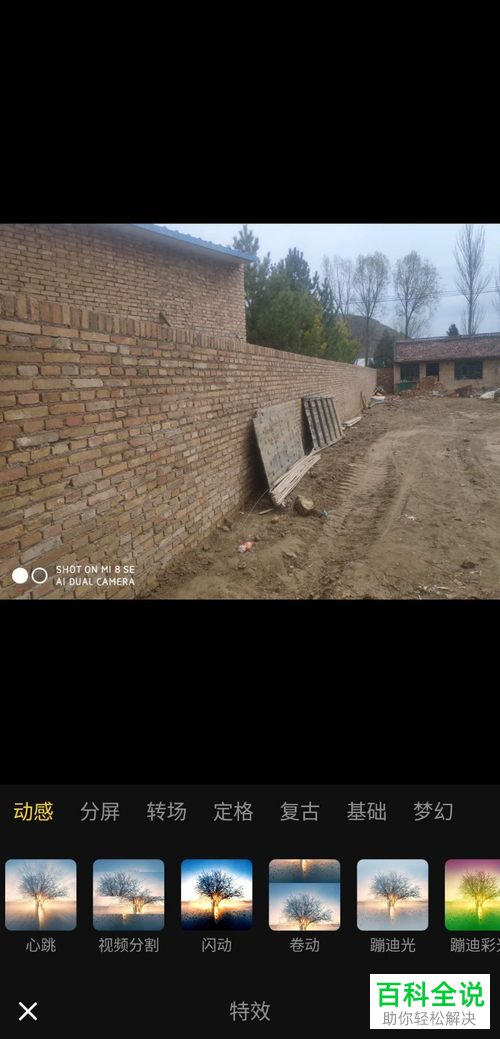 手机中的视频如何添加贴纸遮挡物