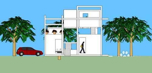 SketchUp平面立面和剖面图怎么导出?