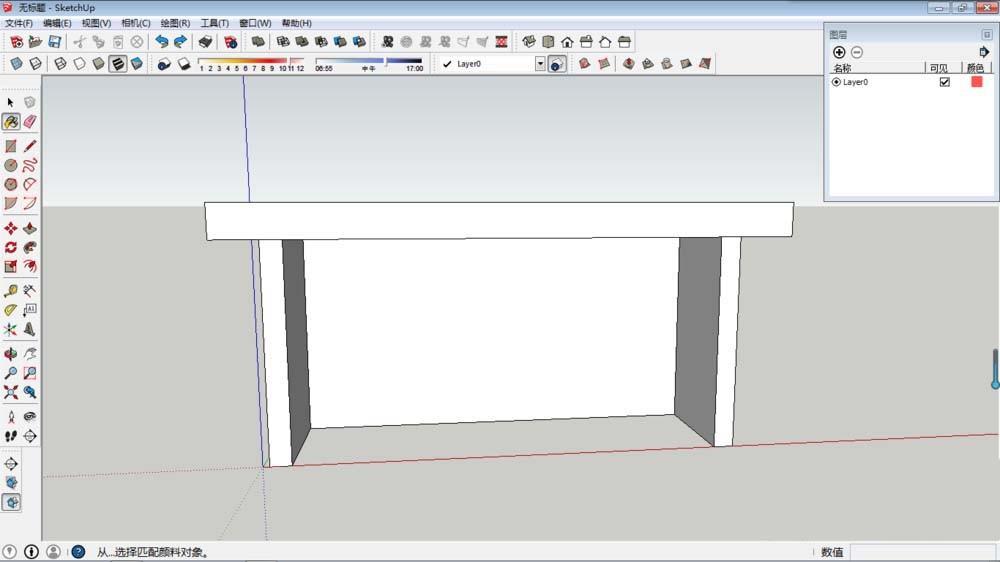 SketchUp怎么设计茶几模型? su制作3d茶几模型的教程