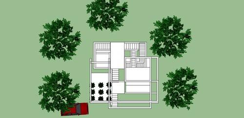 SketchUp平面立面和剖面图怎么导出?
