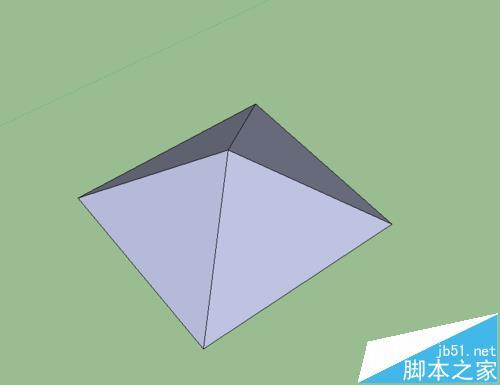 sketchup怎么绘制曲面屋顶?
