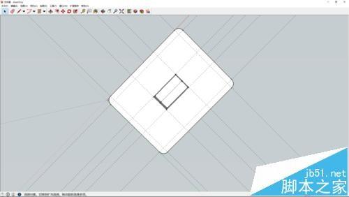 sketchup怎么绘制usb充电插头模型?