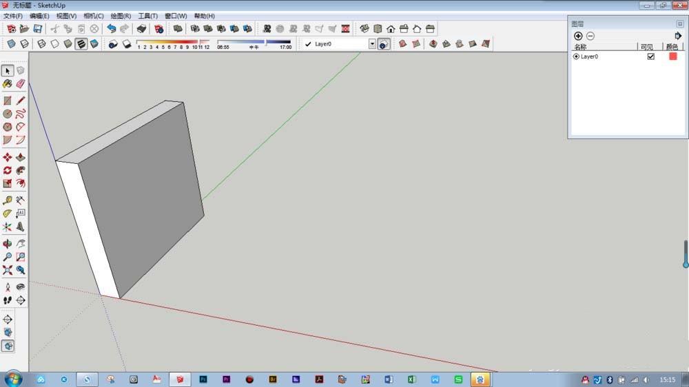 SketchUp怎么设计茶几模型? su制作3d茶几模型的教程