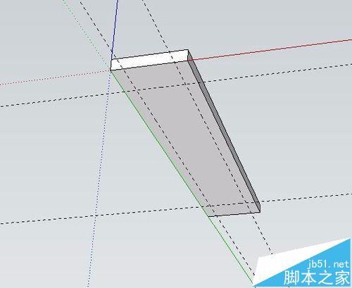SketchUp怎么设计长腿板凳?