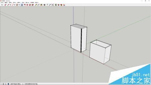 sketchup怎么画一个一个简单的橡皮擦模型?