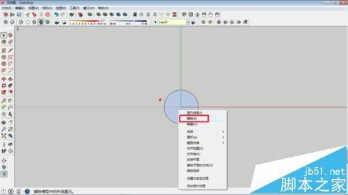 SketchUp怎么绘制三维球体模型?