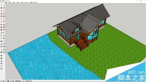 sketchup怎么查看剖切面视图?