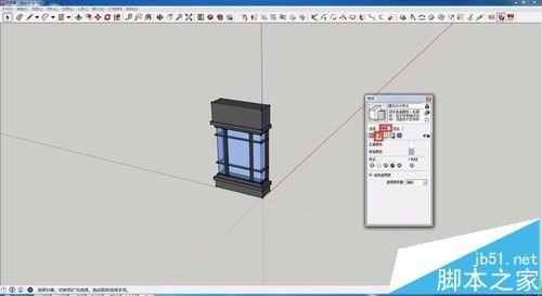 SketchUp中怎么检查模型的正反面?