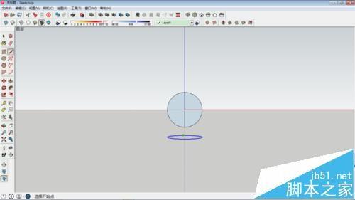 SketchUp怎么绘制三维球体模型?
