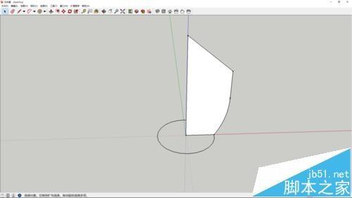 sketchup怎么画一个小锤子模型?