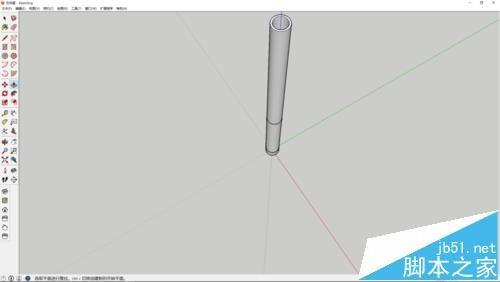 sketchup怎么画自动铅笔模型?